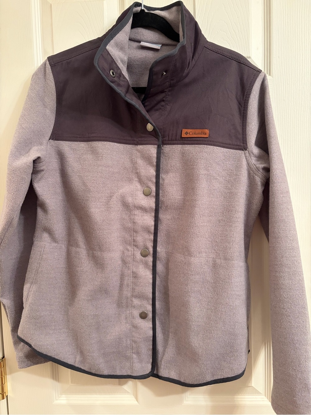 Columbia Women's Two-Tone Lavender and Dark Plum Utility Jacket